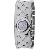 GUCCI Womens YA112526 112 Twirl GG Heart Watch