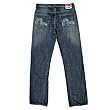 Evisu bleached logo denim jeans EVIS0741