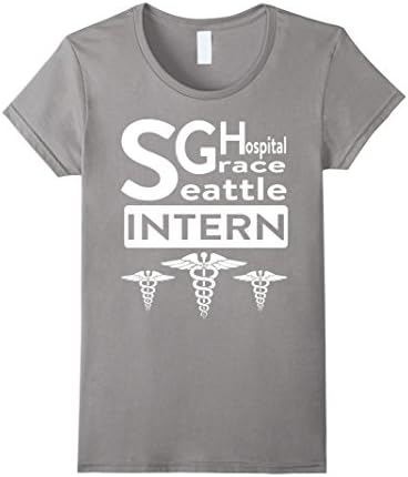 Women's Seattle Intern T-shirt Medium Slate