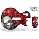 Guitar Hero 3 Faceplate Skin for Xbox 360 / PS3 - Red Skulls