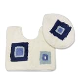 Review Wrapables  / Retrospective Square Toilet Rug Set (18 x 20)