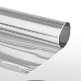 Produkt-Bild: Sonnenschutzfolie mit Spiegeleffekt 75 x 300cm Silber Selbstklebend Fensterfolie T&ouml;nungsfolie Schutzfolie f&uuml;r Fenster (1m&sup2; = 3,24 Euro)