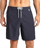 Nautica Men's Solid Swim Cargo