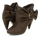 Wild Rose Think02 Ankle Boots Brown