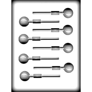 1 1 8 ball sucker Hard Candy Mold: 1 Count by CKP