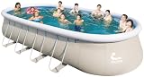Jilong Pools Oval Steel Frame Pool