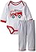 Rene Rofe Baby Baby-Boys 2 Piece Fireman Pant Set With Bodysuit