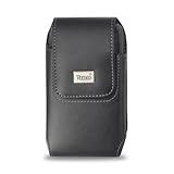 Leather Pouch Protective Carrying Cell Phone Case for HTC HD7 HD2 (T-mobile ....