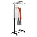 Honey-Can-Do Garment Rack with Top Shelf