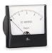 Analog Panel Meter,AC Current,0-50 AC A Simpson Electric 35075