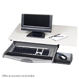 Keyboard Drawer with PullOut Mouse Tray