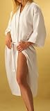 Lightweight Waffle Kimono Spa Robe (AR106)
