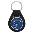 St. Louis Blues Leather Keychain