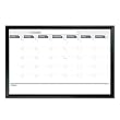 The Board Dudes Dry Erase Board, 36 x 24, Whiteboard Calendar with Black-Painted Metal Frame