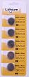 CR2032 Lithium Button Cell 3-volt Batteries, Sold As FIVE Batteries