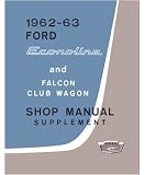 1962 1963 FORD ECONOLINE CLUB WAGON Shop Service Manual