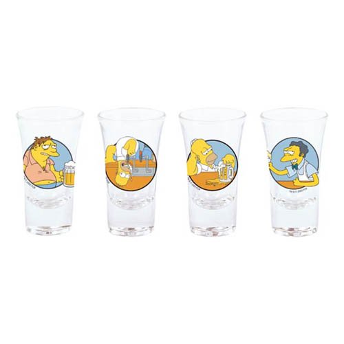 The Simpsons Schnapsgläser Set