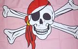 Review 1000 Flags  / Pink Pirate Flag 5'x3'
