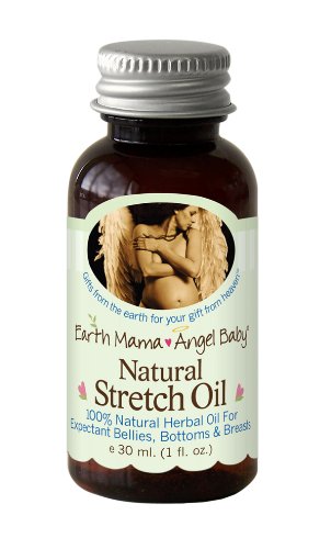 Earth Mama Angel Baby Natural Stretch Oil, 1-Ounce Bottles (Pack of 2)