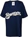 Milwauke Brewers Youth Neck Blank Jersey by Majestic