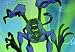 Ben 10 (Ten) Transforming Alien Rocks 1 Inch Mini Figure Spidermonkey