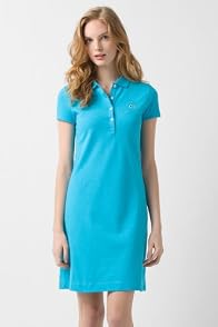 Short Sleeve Stretch Pique Classic Polo Dress
