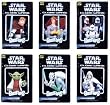 Star Wars Clone Wars Bust Ups Figures Set of 6 (Obi-wan, Skywalker, Amidala, Yoda, Grievous, Trooper)