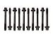 Evergreen HSHB5040 Cylinder Head Gasket Set Head Bolt
