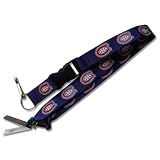 Montreal Canadiens Nhl Clip Lanyard Keychain Id Ticket