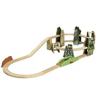 Thomas And Friends Wooden Railway - Race Down The Rails Playset