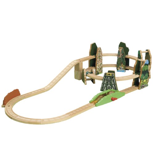 Thomas & Friends Wooden Railway- Race Down The Rails Playset