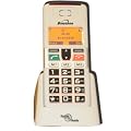 Binatone Big Button GSM Mobile Phone WHITE COLOUR (Sim Free) Ideal Phone For Elderly - Digital Hearing Aid Compatible - Speakeasy Plus Model - FREE DESKTOP CHARGER