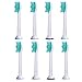 E-Cron® Replacement Toothbrush heads Compatible With Electric Toothbrush Philips Sonicare ProResults,8 pcs (2x4)