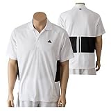 Mens Adidas Team Polo II - White/Black