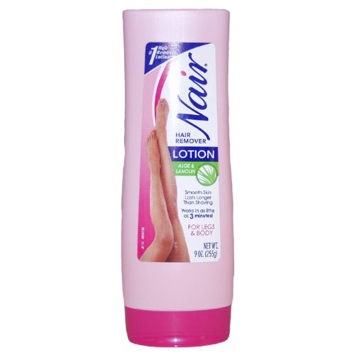 Nair Aloe & Lanolin Lotion, 9-Ounce Bottles (Pack of 3)