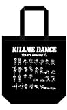 キルミーベイベー トートバッグ キルミーダンス柄 ブラック