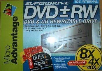 Micro Advantage 8x Dual-Format DVD±R/±RW Drive
