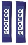 Sparco 01090S3A 2 Blue Racing Seat Belt Harness Pad