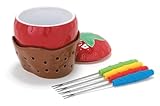 Strawberry Dip Chocolate Fondue Set by Trudeau