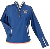 Ashworth 2008 Ryder Cup Ladies Half Zip Featherweight Windshirt - Harbor Blue