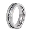 CLOSEOUT! Cubic Zirconia Stainless Steel Ring (7mm) - Sizes 8 - 12