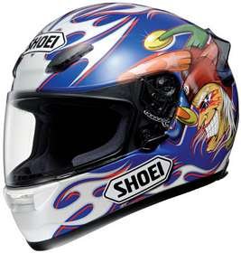 SHOEI RF-1000 RF1000 PICOTTE-3 TC2 BLUE SIZE:LRG MOTORCYCLE Full-Face-Helmet