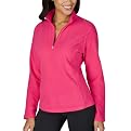 C9 by Champion&reg; Womens Zip Fleece Pullover - Pink&nbsp;