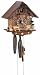 Schneider Black Forest 8 Inch Quartz Black Forest Girl and Geese Cuckoo Clock
