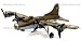 1942 B-17 Fortress Airplane Model
