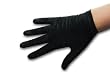 Elastic Wrist Shortie Gloves, Shiny Stretch Satin Spandex, with elastic gathering at cuff, palm side, cuff ends just below the wrist bone.