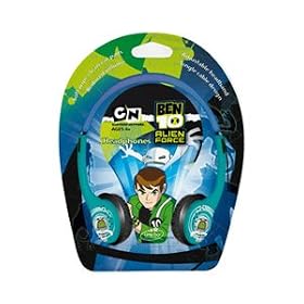 Little Star Creations B10H Ben 10 Alien Force Kids Headphones