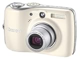 Canon PowerShot E1 Digitalkamera (10 Megapixel, 4-fach opt. Zoom, 2,5" Display, Bildstabilisator) weiss