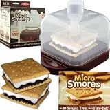 41d2cfT6oML. SL160  Micro Smores w/ 12 Classic and 12 Holiday Recipes the Micro Smores Cooks in Your Microwave From the Inside Out, Creating Perfect and Delicious Smores Every Time