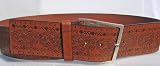 Tan Ladies Wide Designer Belt from Oriano, Small – Medium